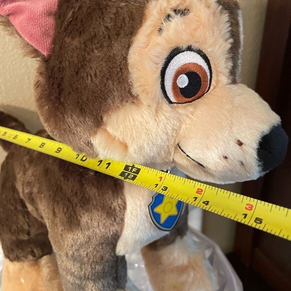 Paw Patrol Chase Build a Bear Plush Dog - Picture 11 of 12